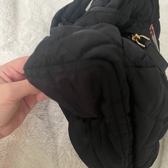 MARC JACOBS QUILTED SMALL BLACK NYLON BACKPACK main image 7